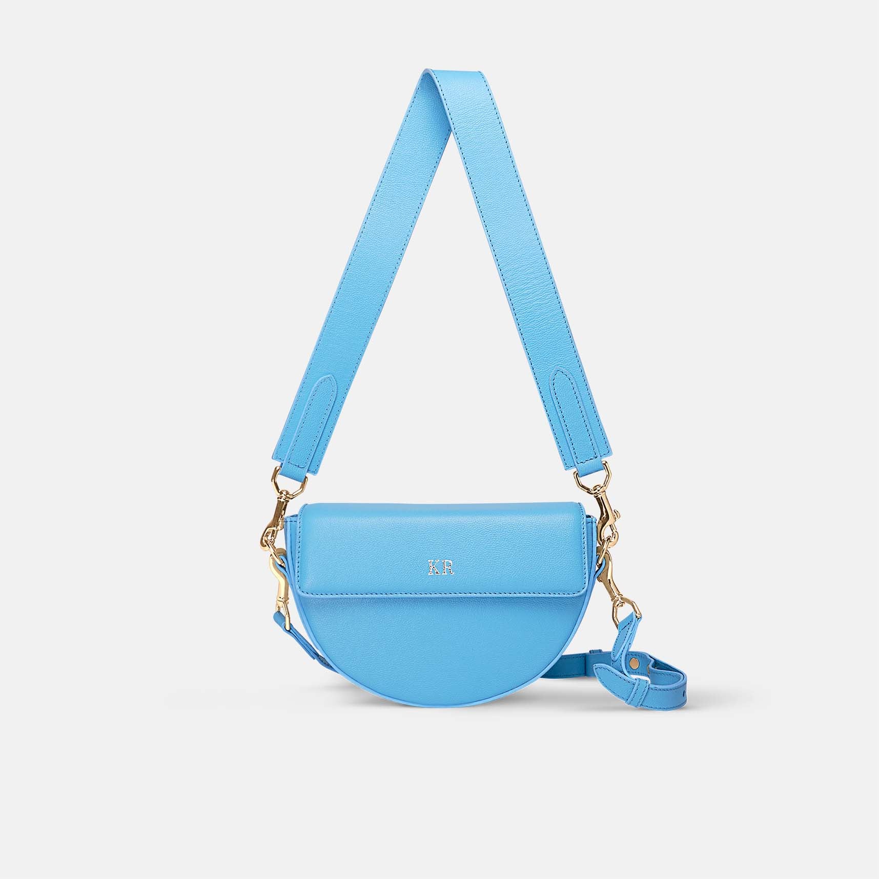 The Crescent Bag - Miami Blue