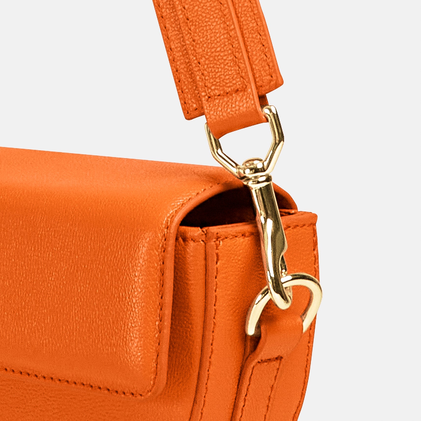 The Crescent Bag - Orange Solei