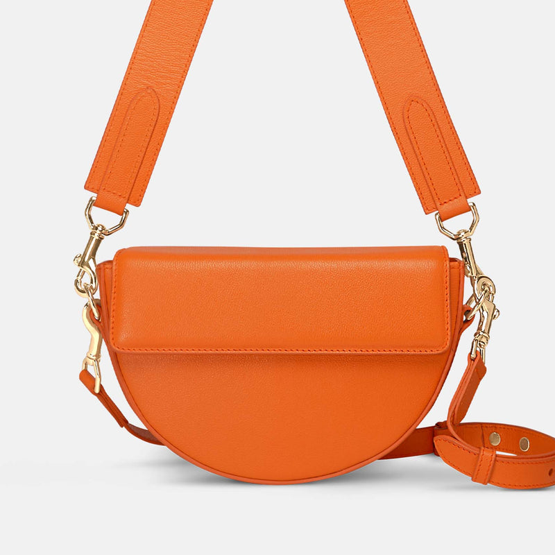 The Crescent Bag - Orange Solei