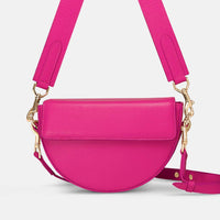 The Crescent Bag - Pink Tulip