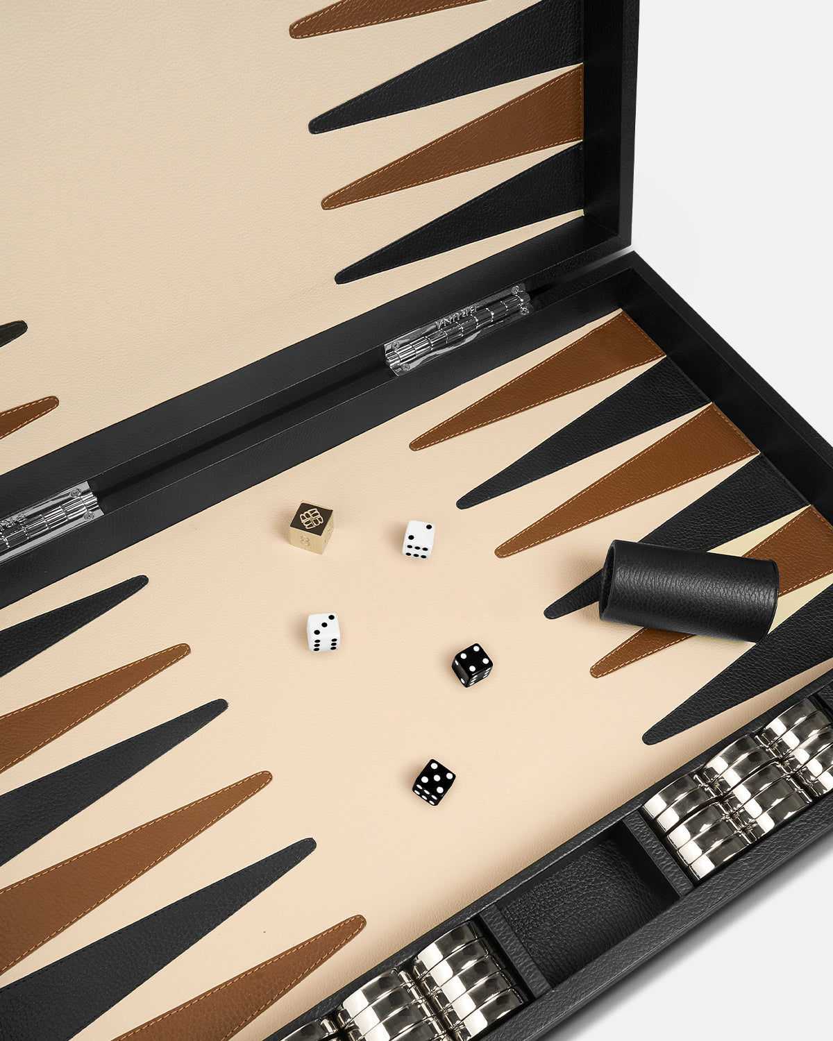 Backgammon Premium Grande - Black Caviar