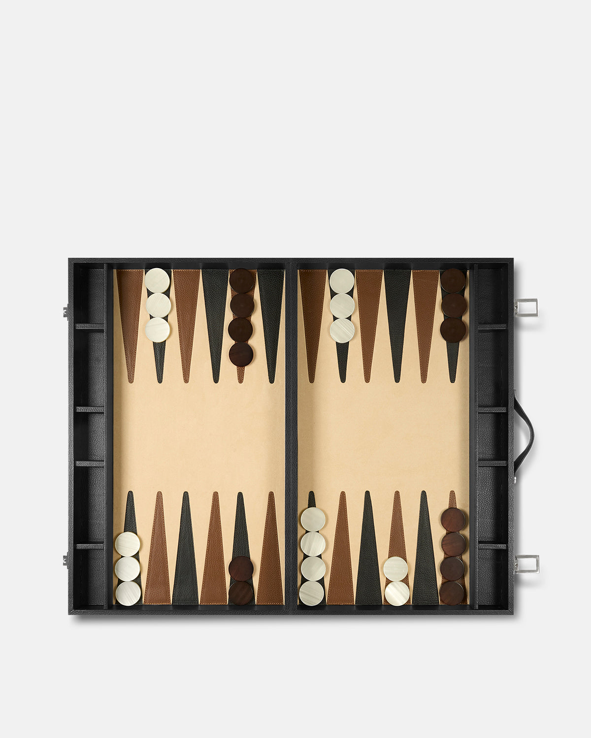 Backgammon Clásico Grande - Black Caviar