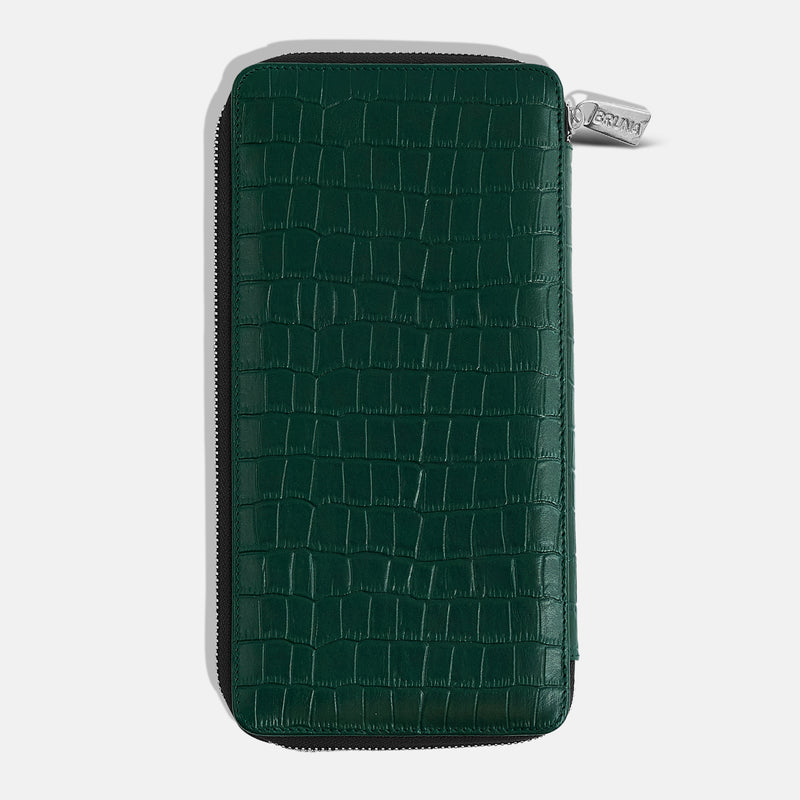 Funda con Cierre para 5 Pasaportes - Maverick Green