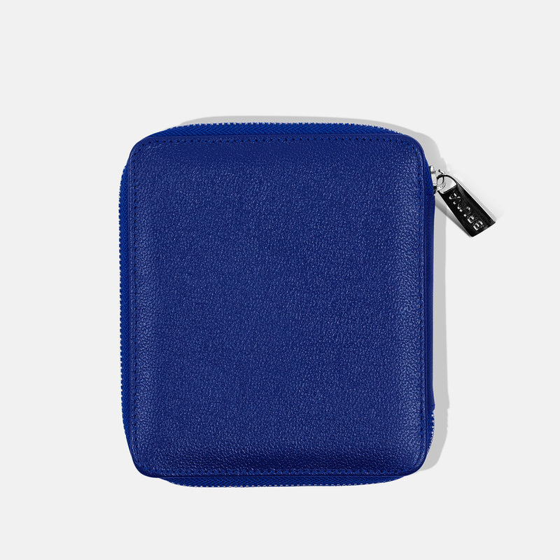 Funda con Cierre para 1 Pasaporte - Blue Riviera