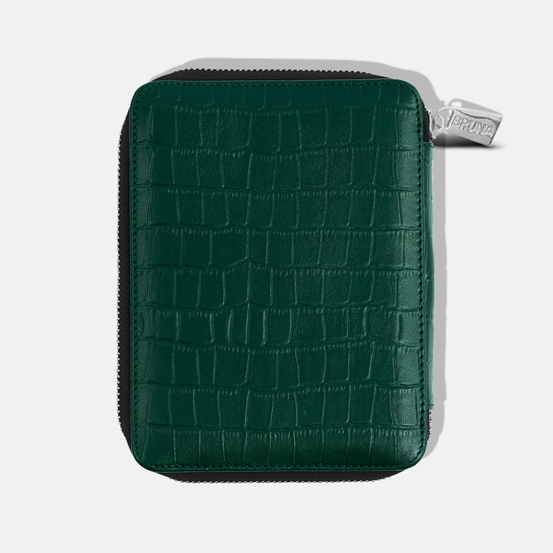 Funda con Cierre para 2 Pasaportes - Maverick Green