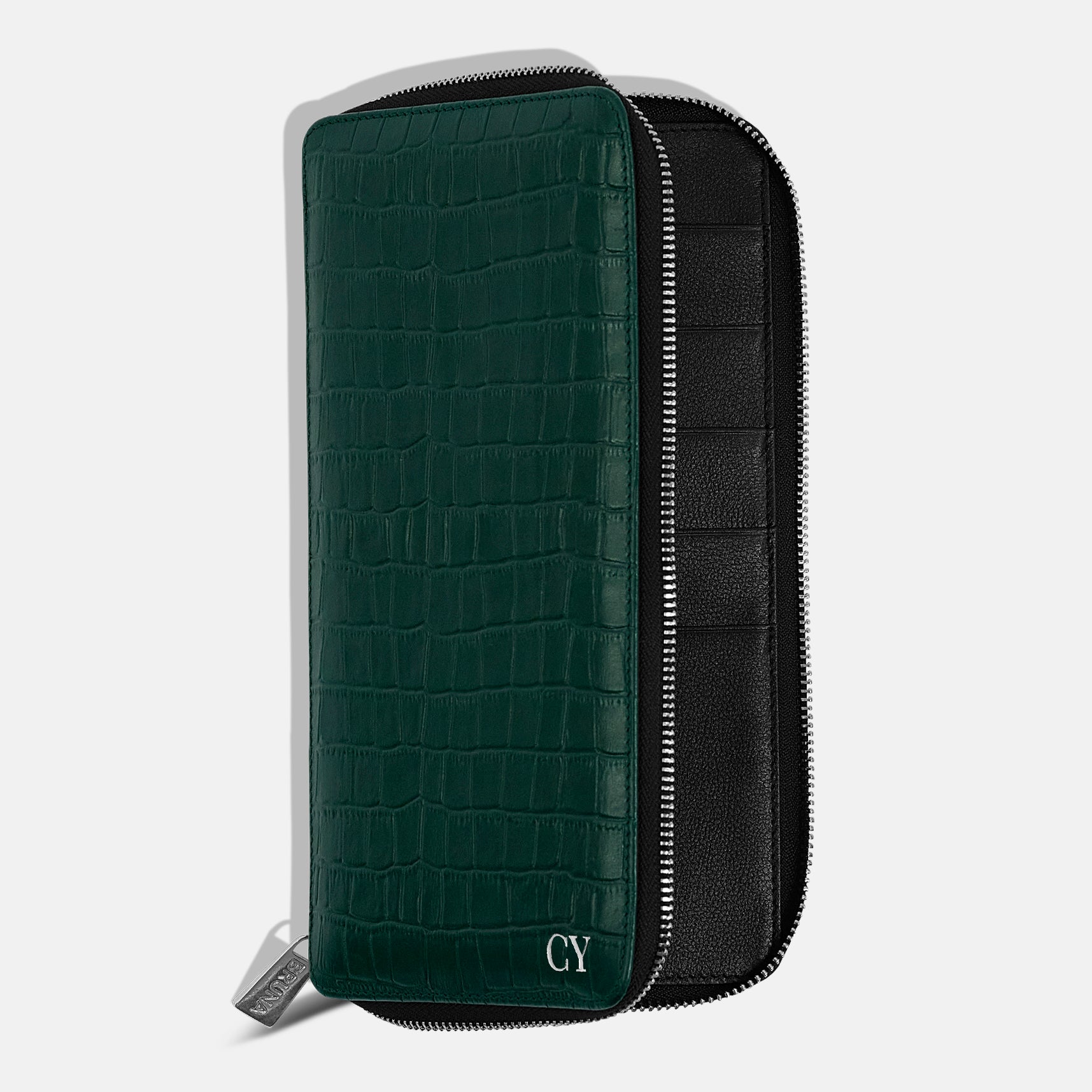 Funda con Cierre para 5 Pasaportes - Maverick Green