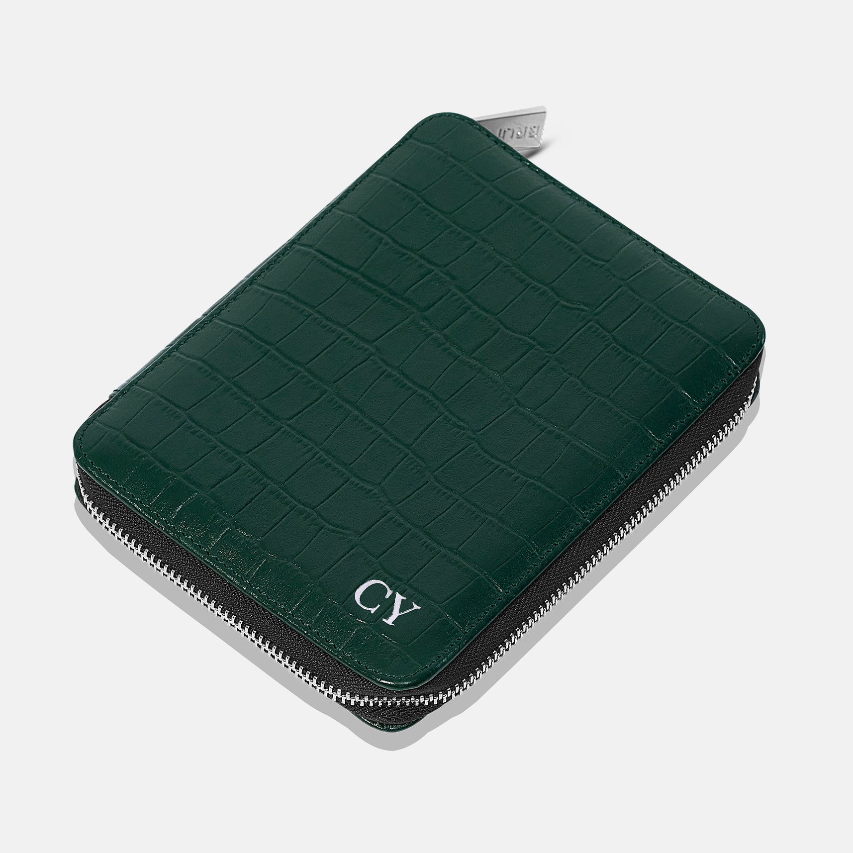 Funda con Cierre para 2 Pasaportes - Maverick Green