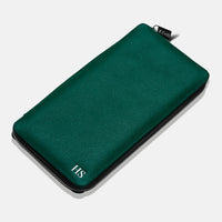 Funda con Cierre para 5 Pasaportes - Forest Green