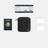 Funda con Cierre para 1 Pasaporte - Black Phantom