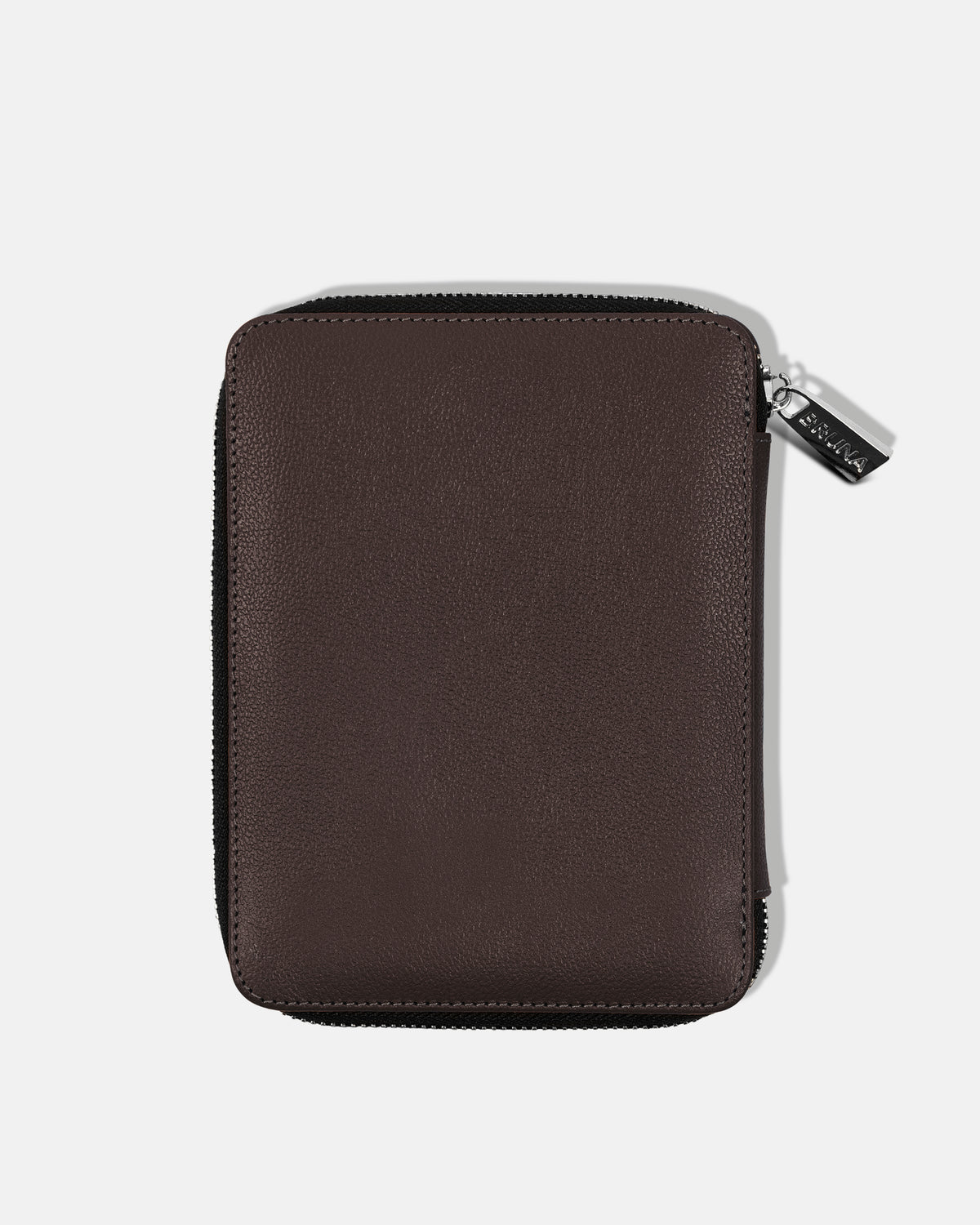 Funda con Cierre para 2 Pasaportes - Espresso
