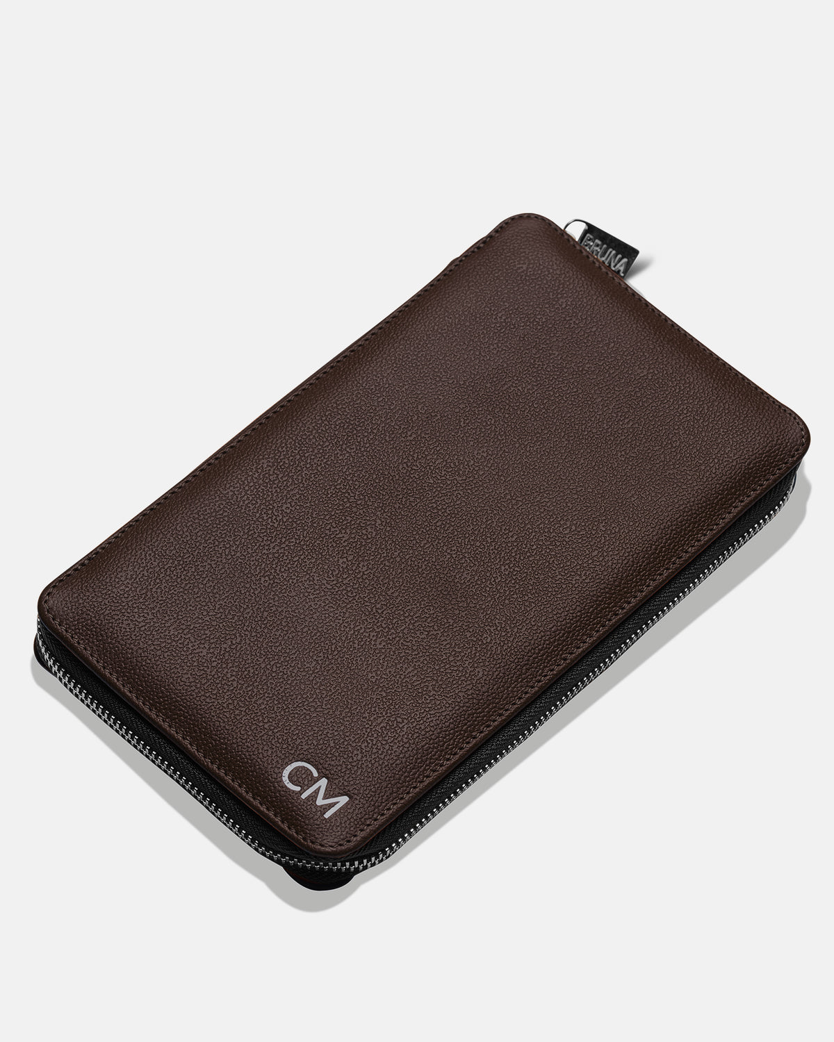 Funda con Cierre para 4 Pasaportes - Espresso