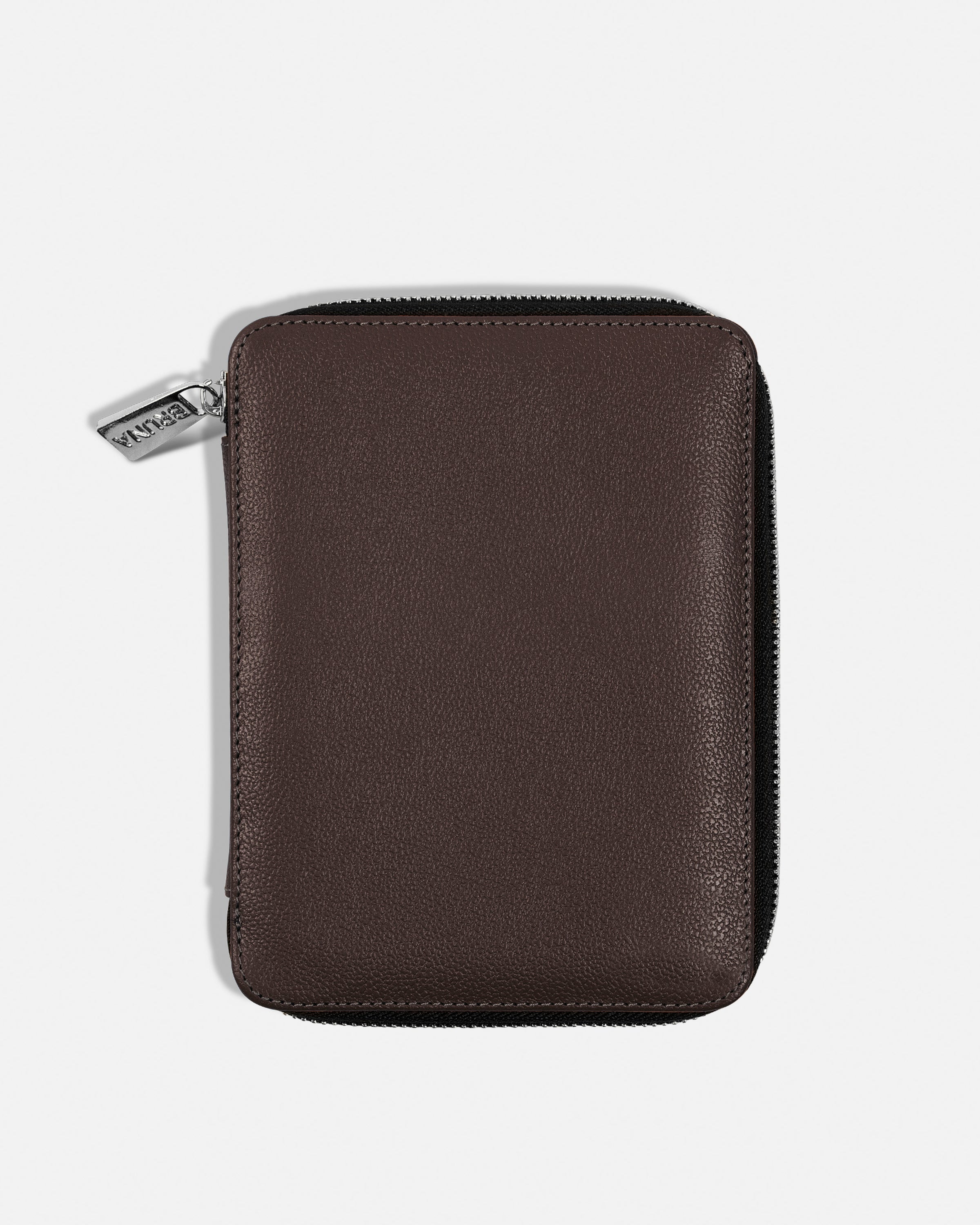 Zippered Case for 2 Passports - Black Caviar