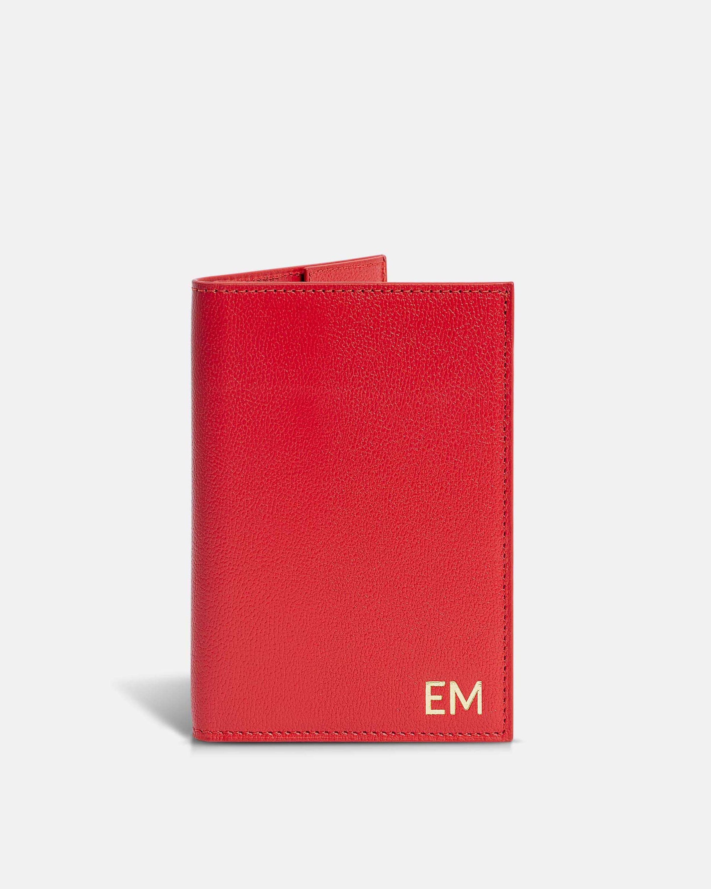 Funda Clásica para 1 Pasaporte - Tokyo Red