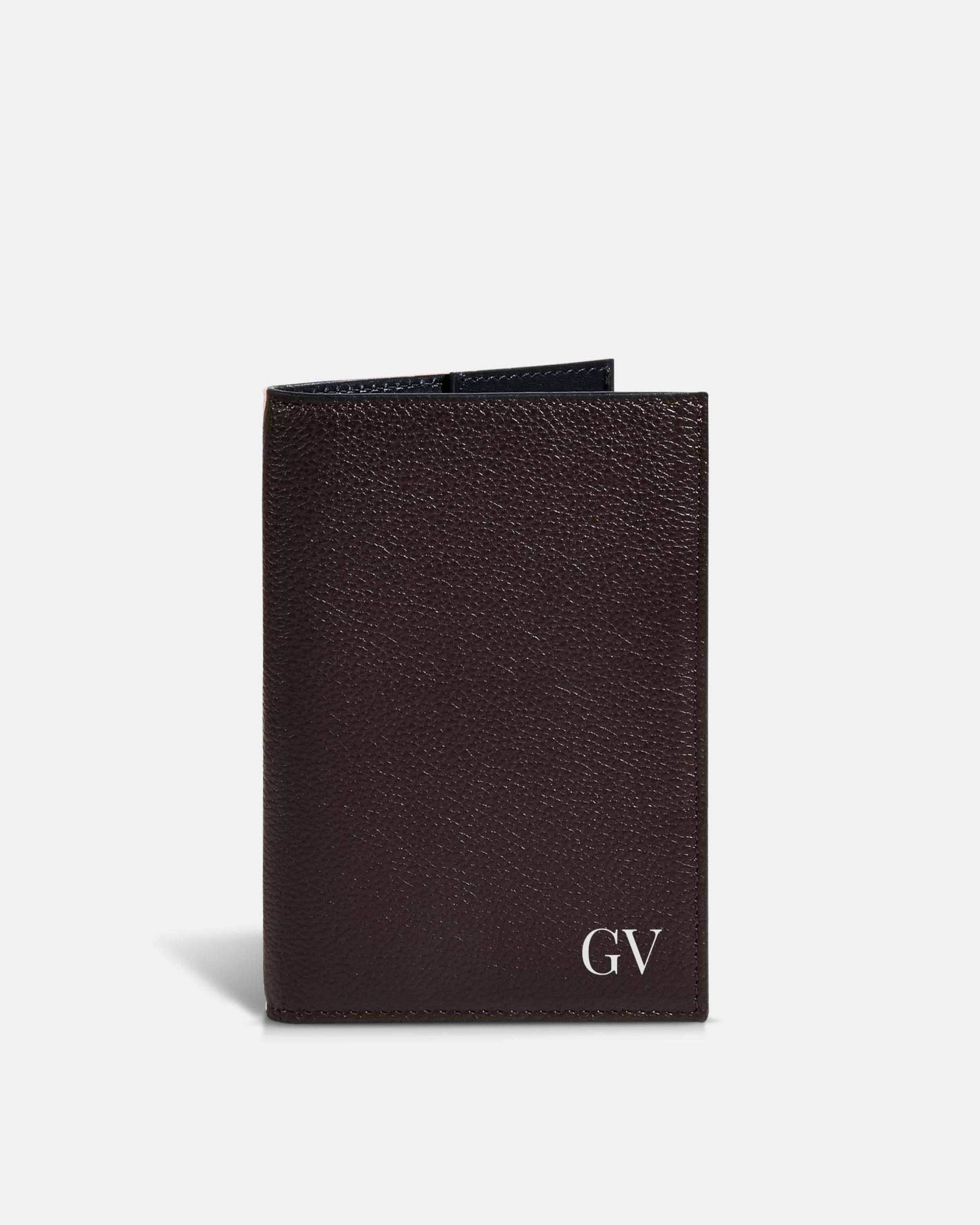 Funda Clásica para 1 Pasaporte - Espresso