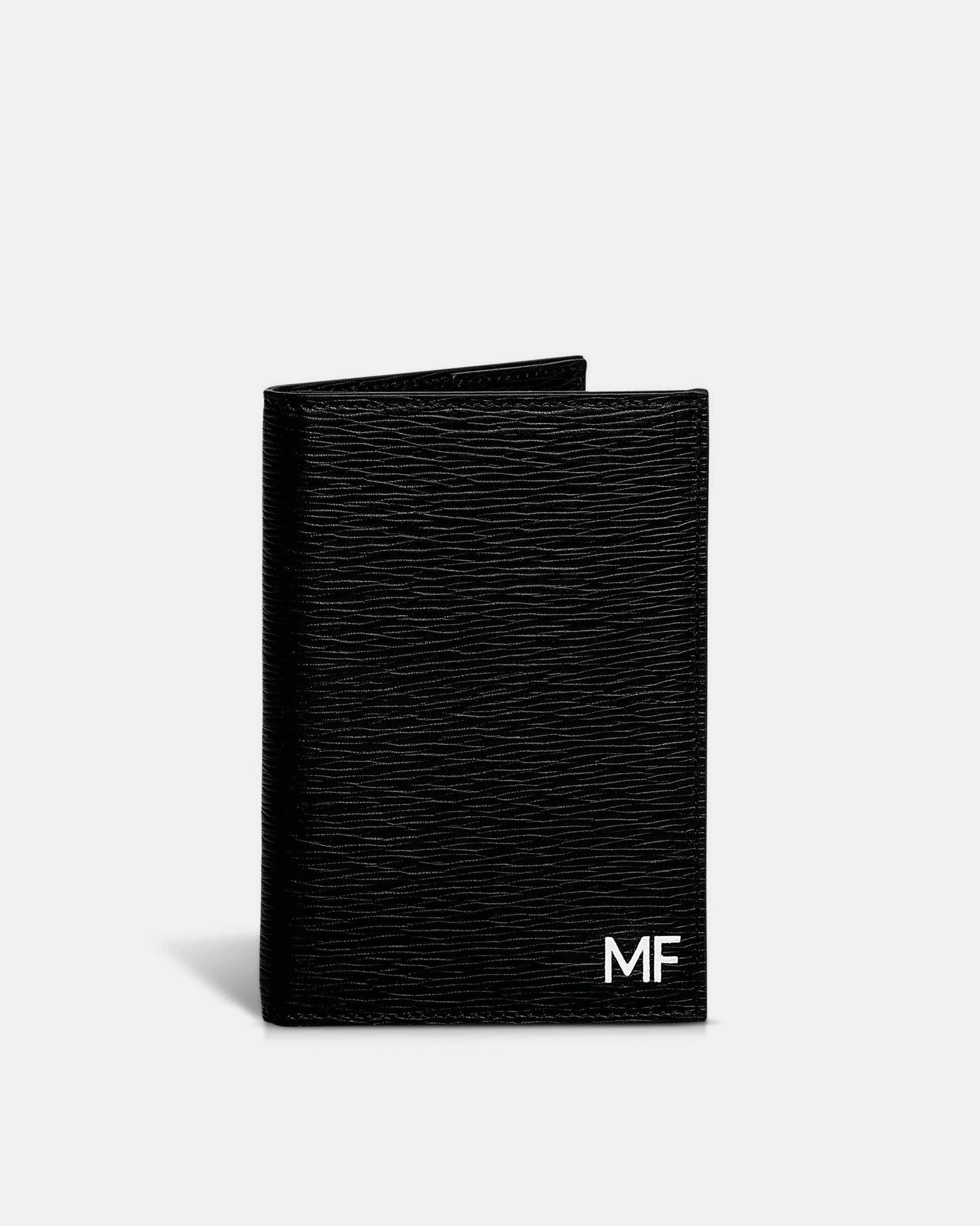 Funda Clásica para 1 Pasaporte - Black Phantom