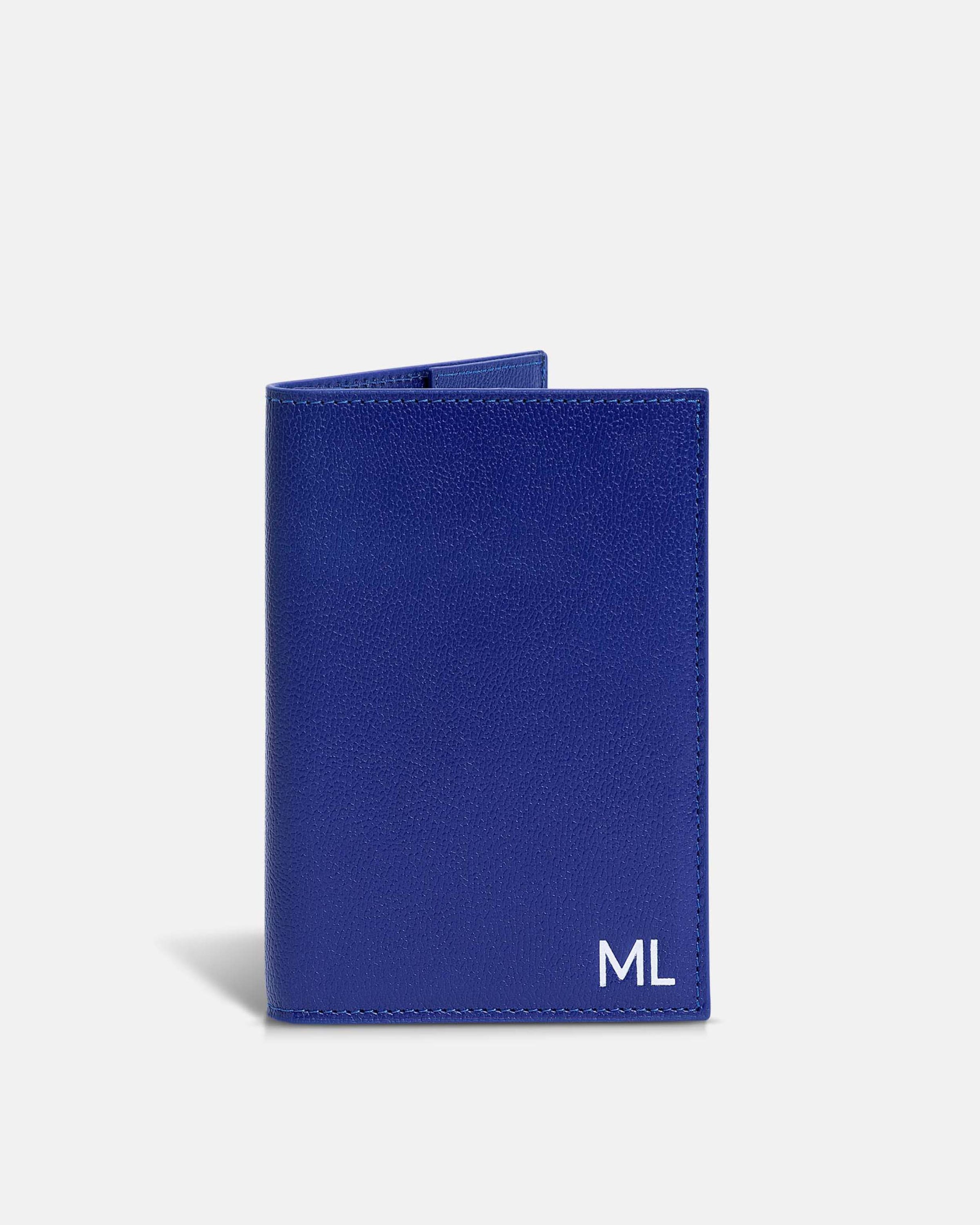 Funda Clásica para 1 Pasaporte - Blue Riviera
