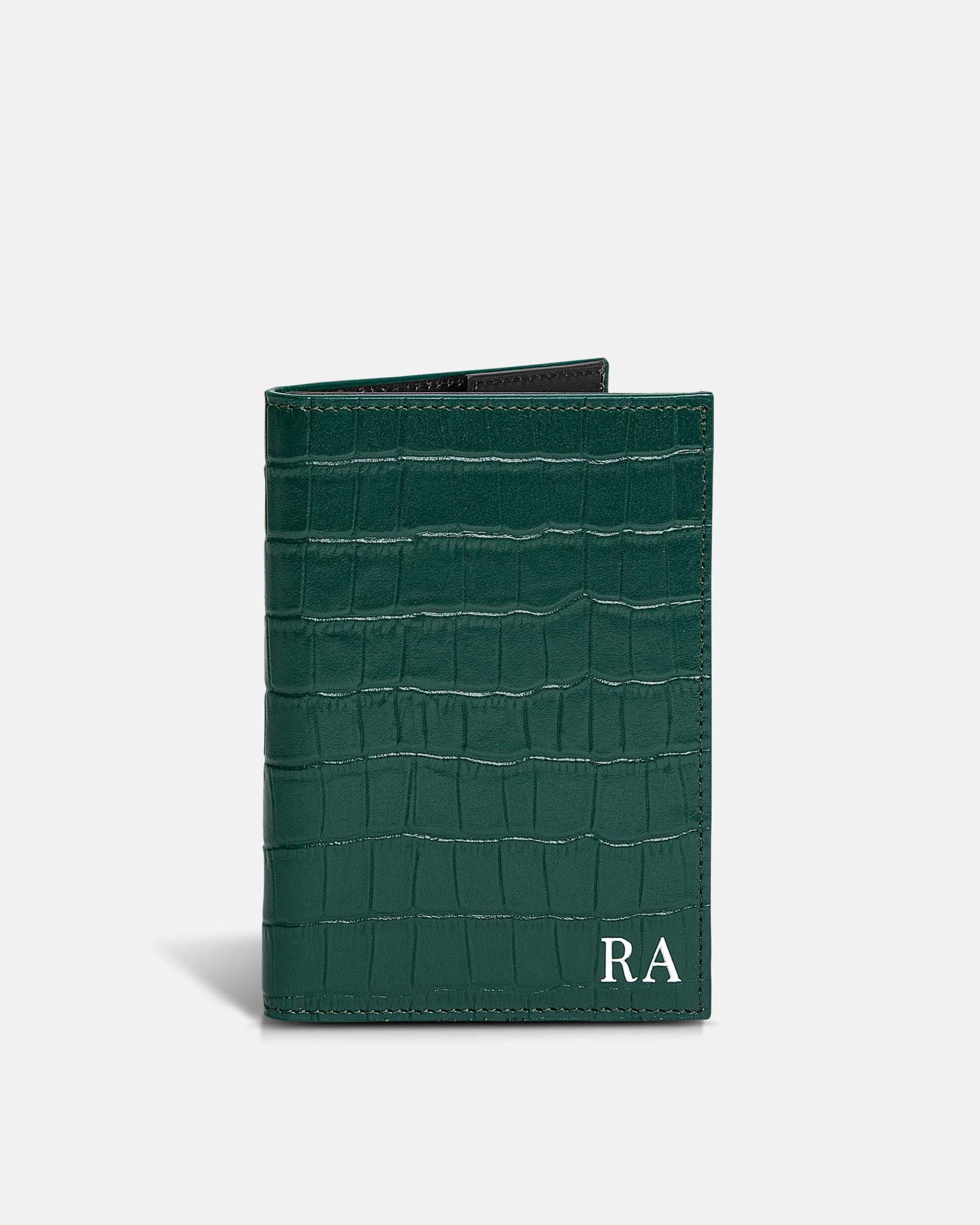 Funda Clásica para 1 Pasaporte - Maverick Green