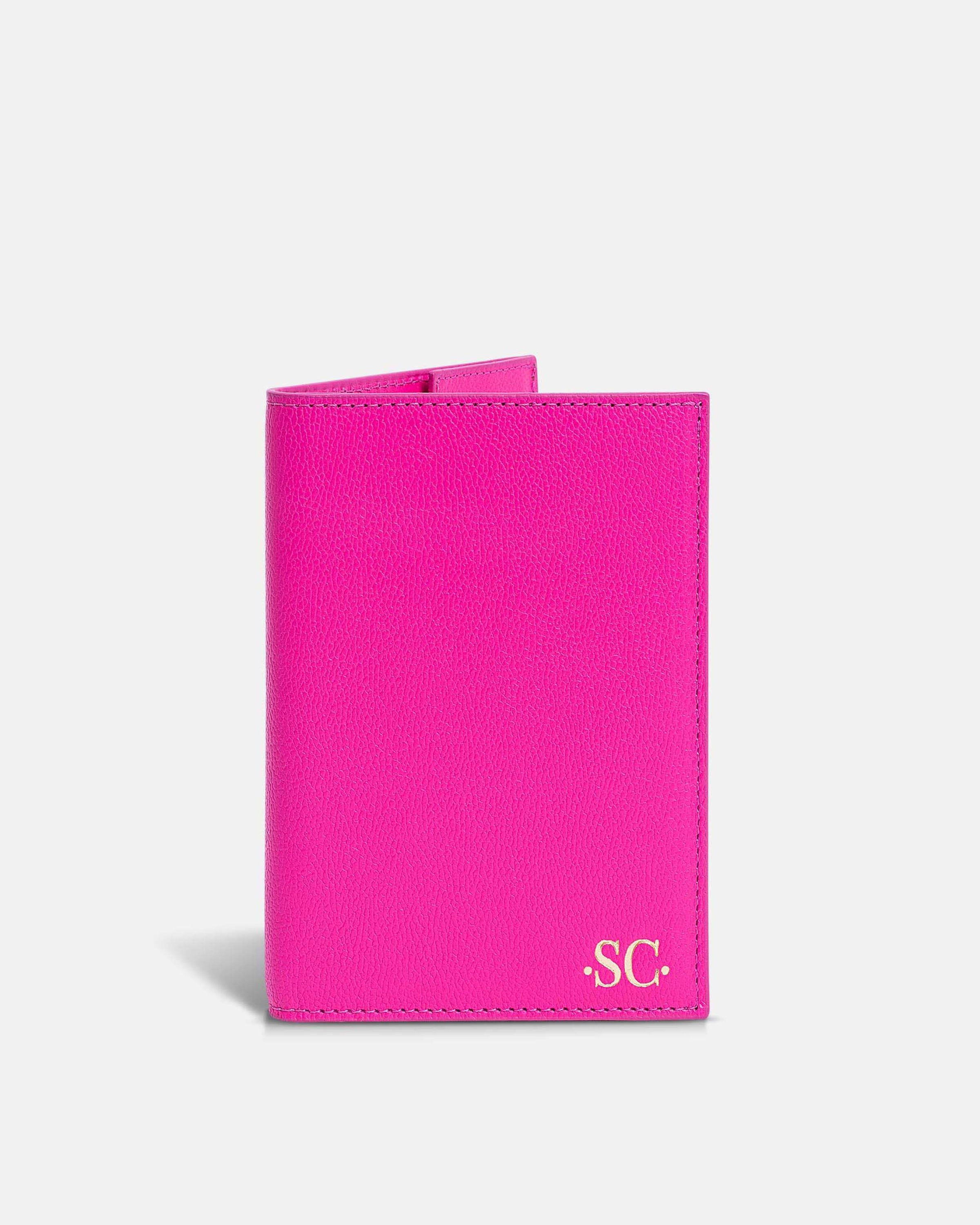 Classic Case for 1 Passport - Pink Tulip