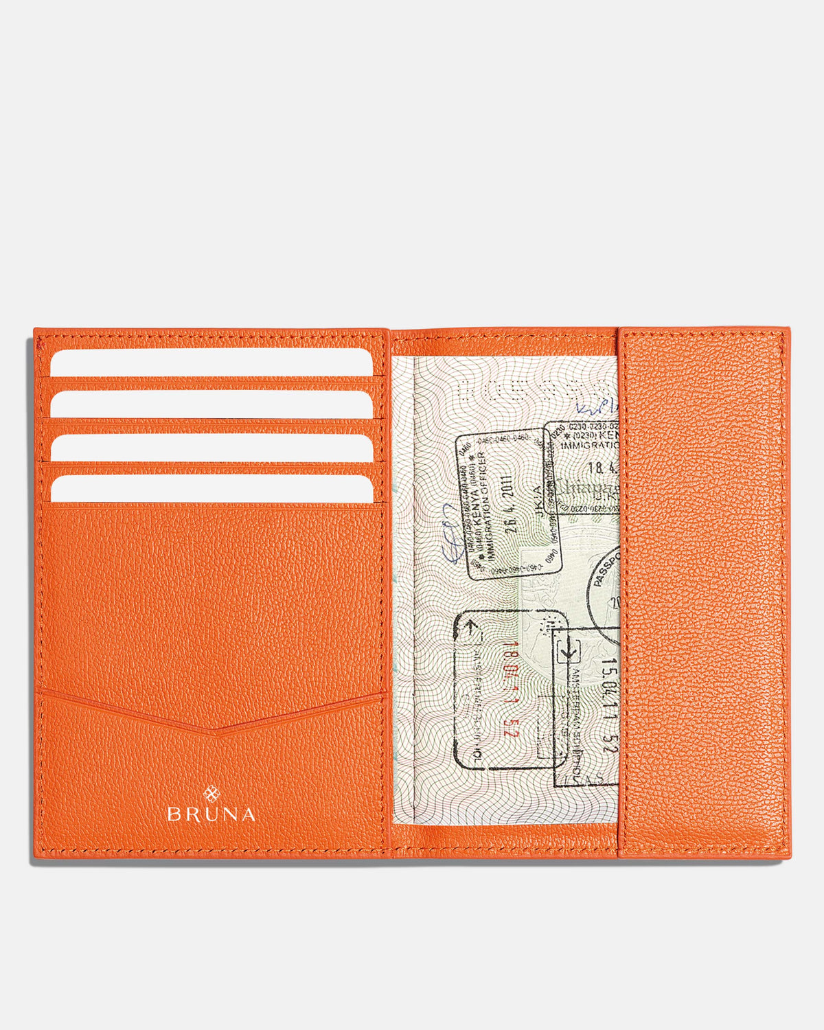 Funda Clásica para 1 Pasaporte - Orange Solei