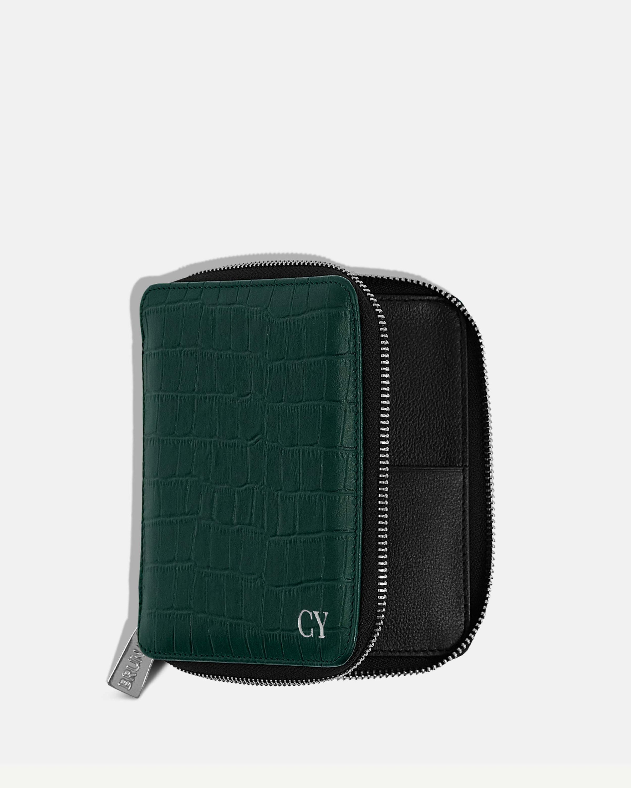 Funda con Cierre para 1 Pasaporte - Maverick Green