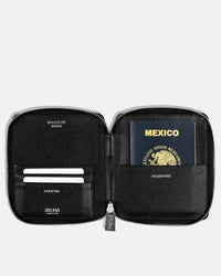 Funda con Cierre para 1 Pasaporte - Maverick Green