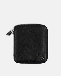 Funda con Cierre para 1 Pasaporte - Black Phantom