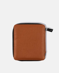 Funda con Cierre para 1 Pasaporte - Sahara Brown