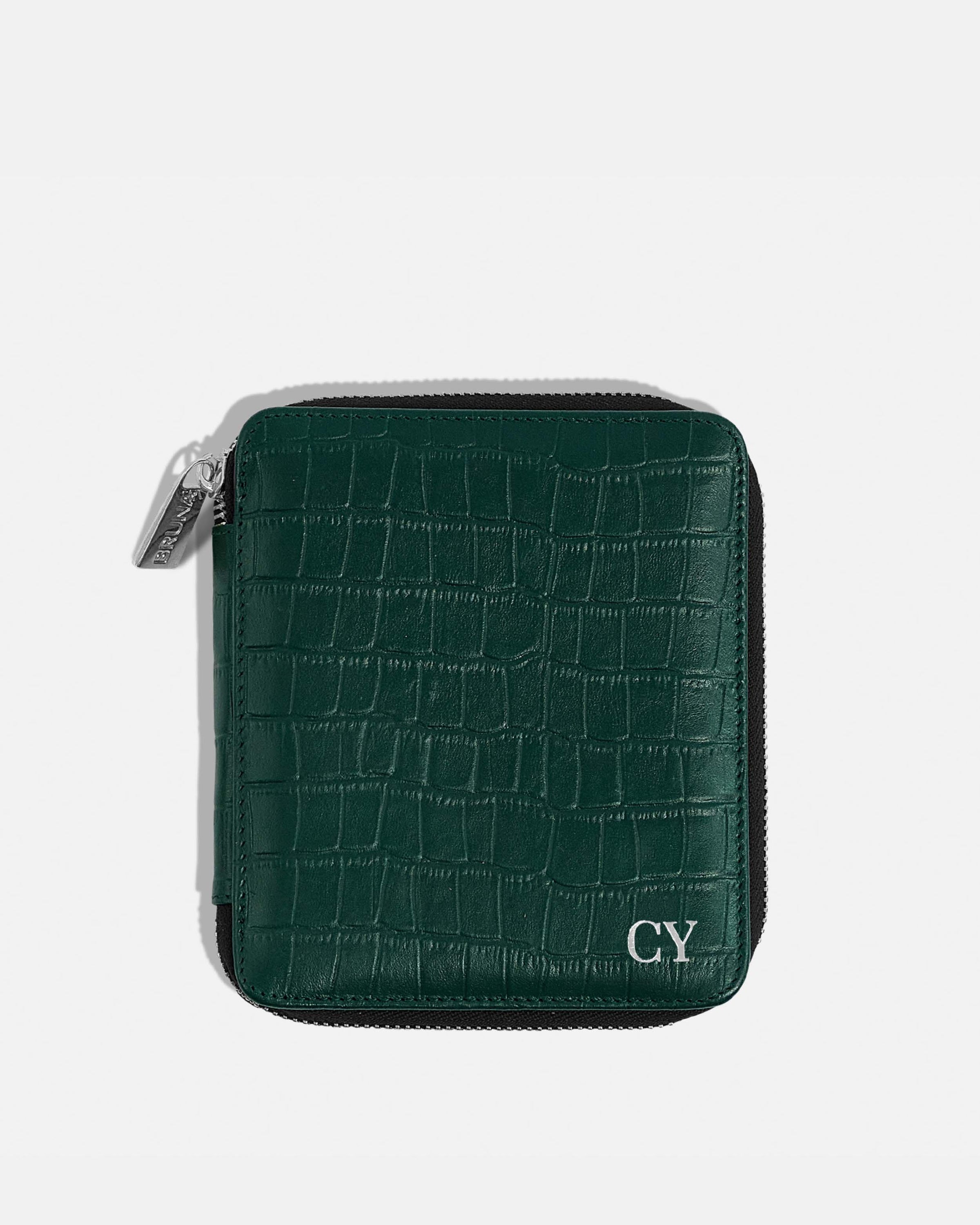 Funda con Cierre para 1 Pasaporte - Maverick Green