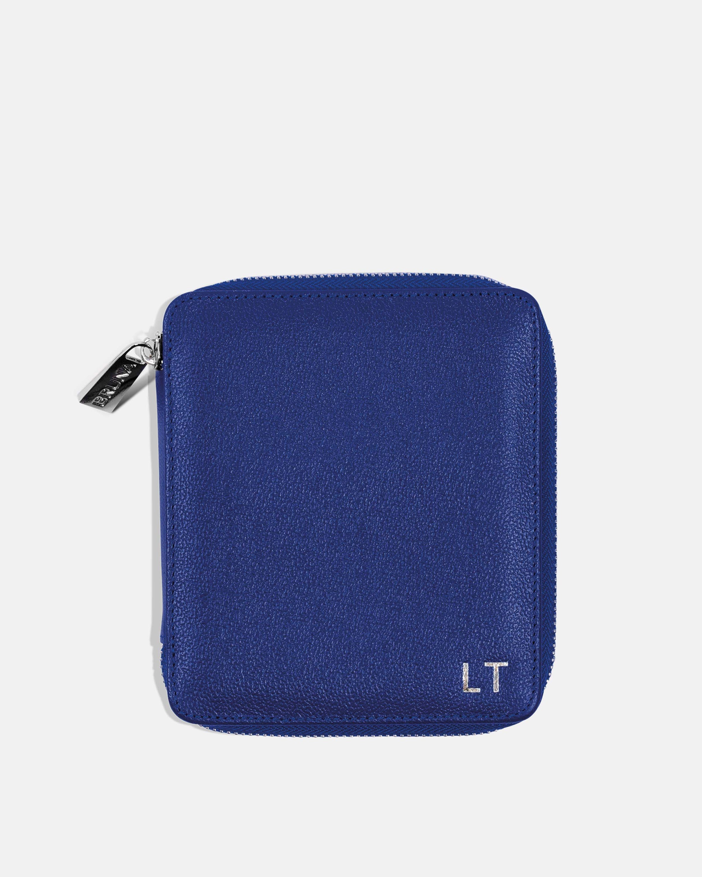 Funda con Cierre para 1 Pasaporte - Blue Riviera