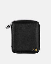 Funda con Cierre para 1 Pasaporte - Black Caviar