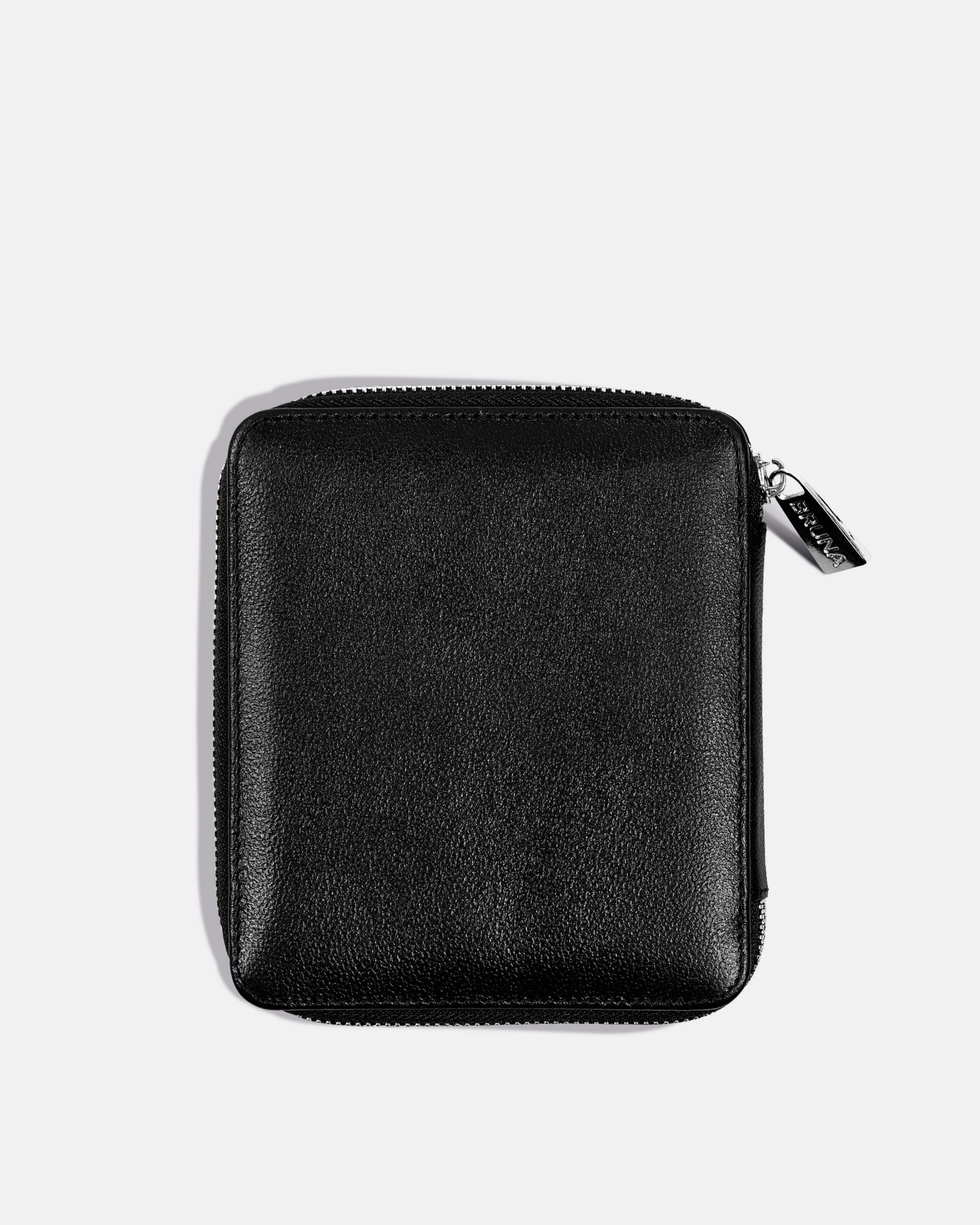 Funda con Cierre para 1 Pasaporte - Black Caviar