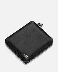 Funda con Cierre para 1 Pasaporte - Black Caviar