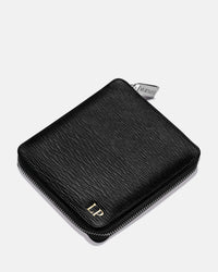 Funda con Cierre para 1 Pasaporte - Black Phantom