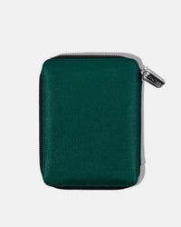 Funda con Cierre para 2 Pasaportes - Forest Green