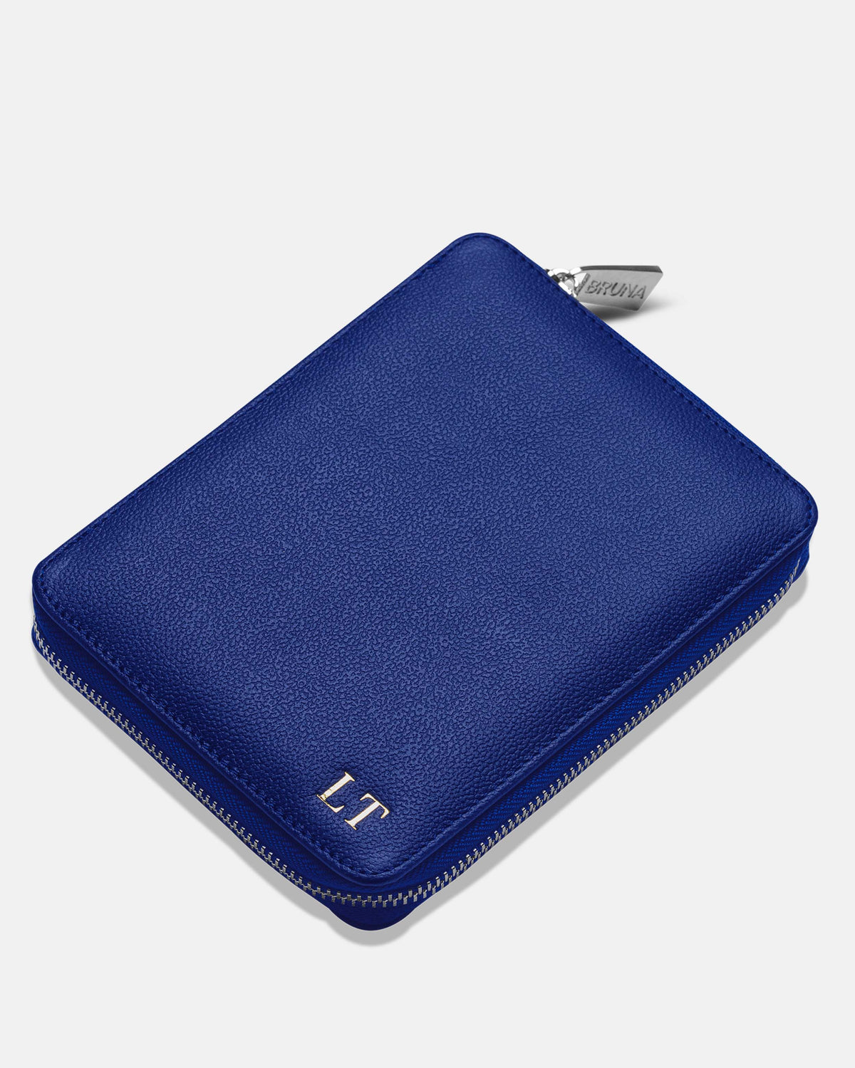 Funda con Cierre para 2 Pasaportes - Blue Riviera