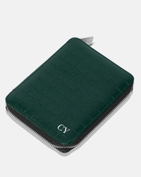 Funda con Cierre para 2 Pasaportes - Maverick Green