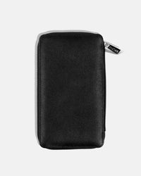 Funda con Cierre para 4 Pasaportes - Black Caviar