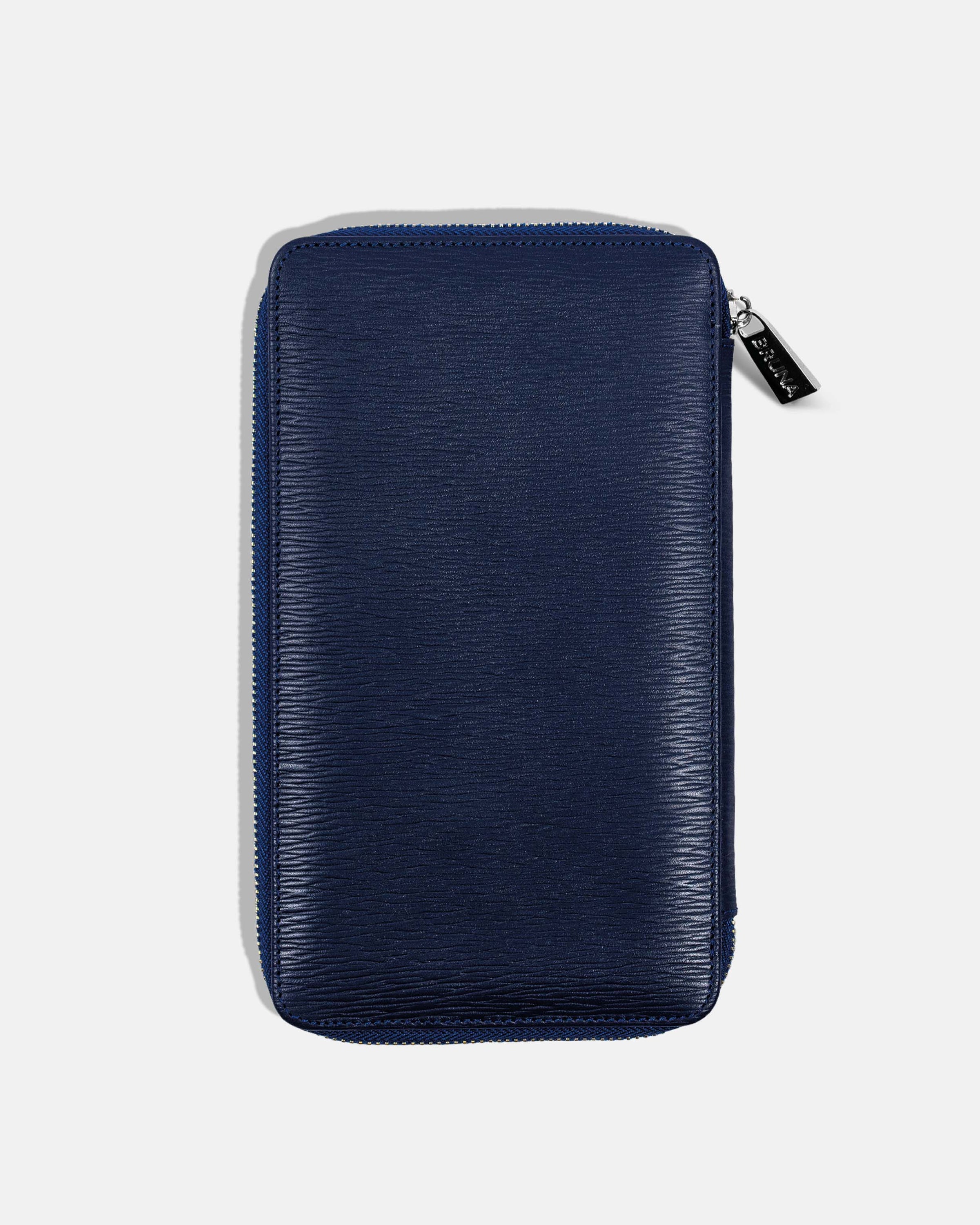Zippered 4-Passport Holder - Navy Phantom