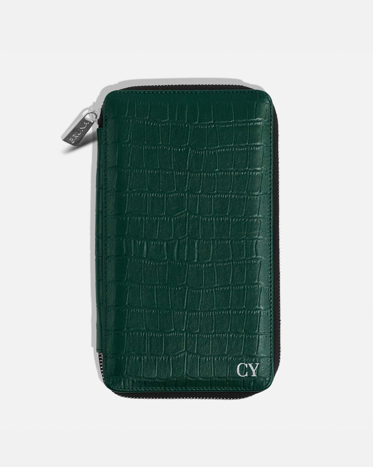 Funda con Cierre para 4 Pasaportes - Maverick Green