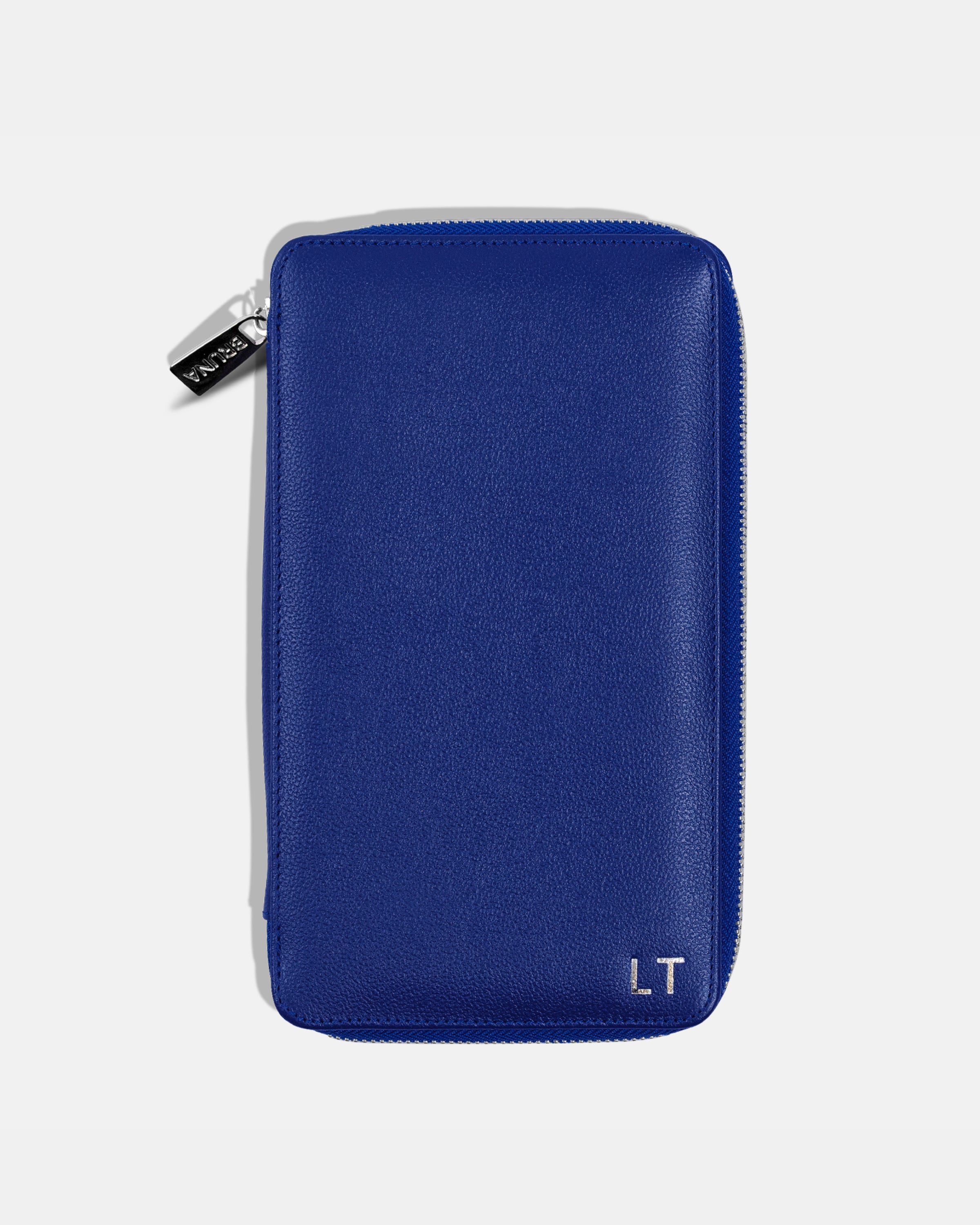 Funda con Cierre para 4 Pasaportes - Blue Riviera