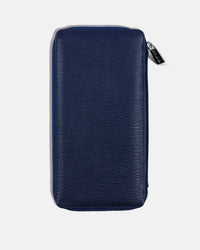 Zippered 5-Passport Holder - Navy Phantom
