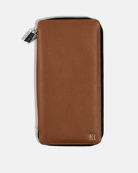Funda con Cierre para 5 Pasaportes - Latte