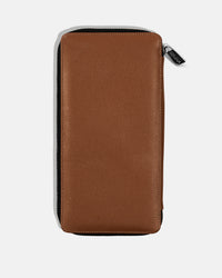 Funda con Cierre para 5 Pasaportes - Latte