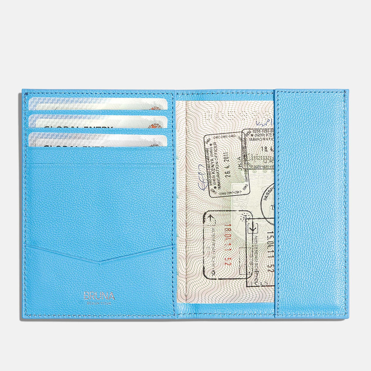 Funda Para Pasaporte Individual - Miami Blue