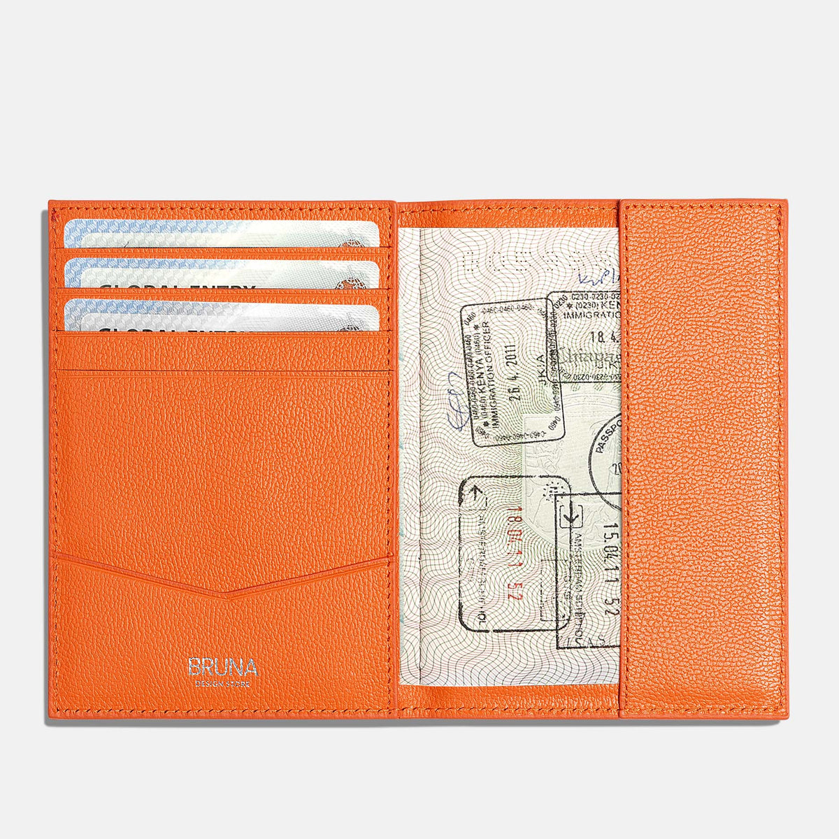 Funda Para Pasaporte Individual - Orange Solei