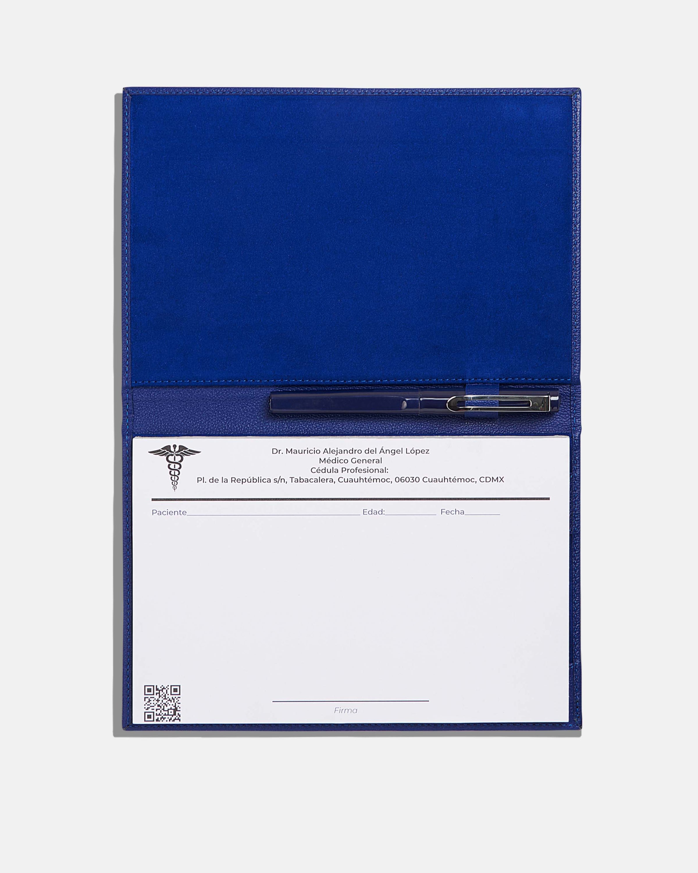 Medical Prescription Case - Blue Riviera