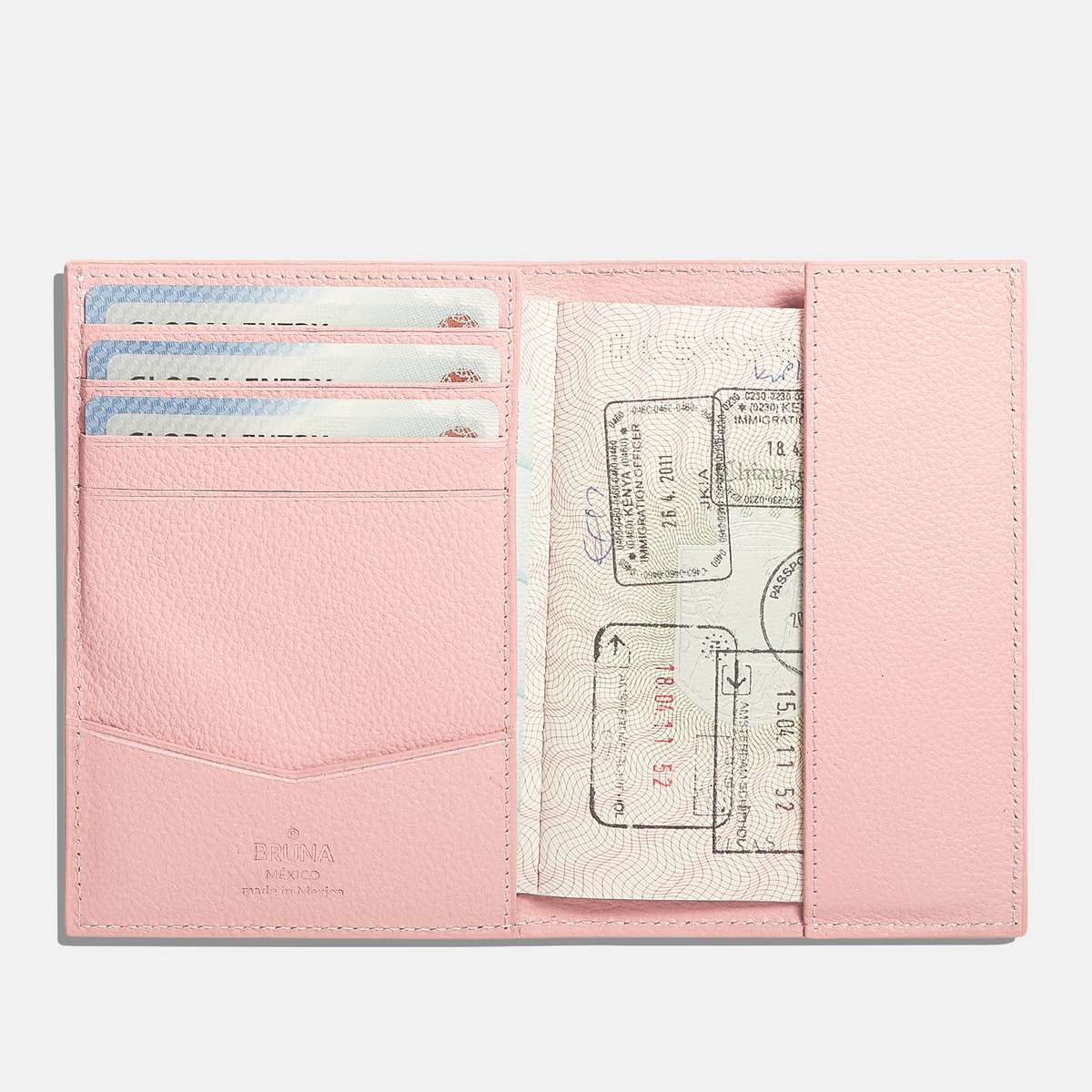 Individual Passport Cover - Pink Molly