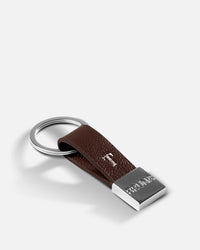 Bruna Key Ring - Espresso