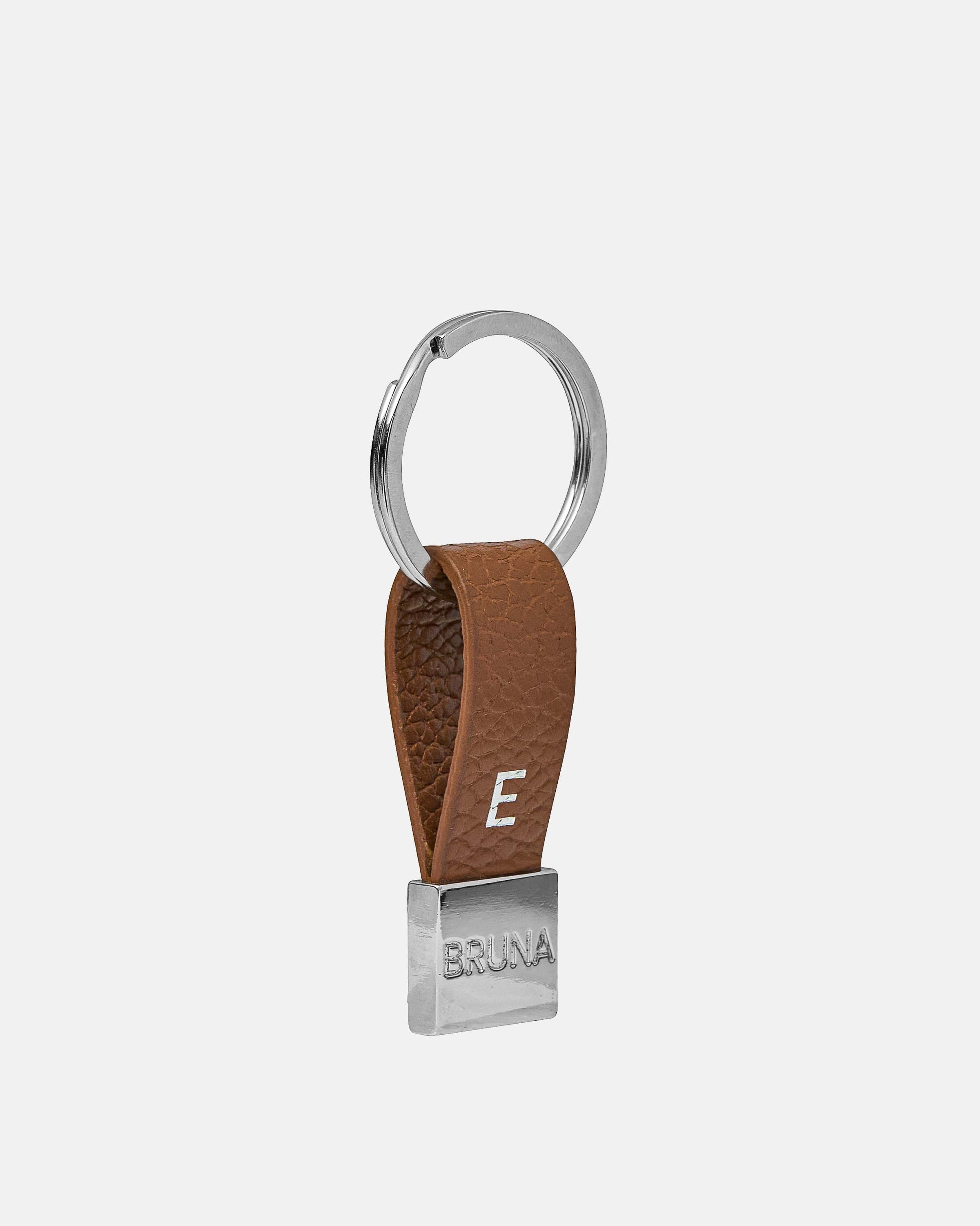 Bruna Key Ring - Sahara Brown