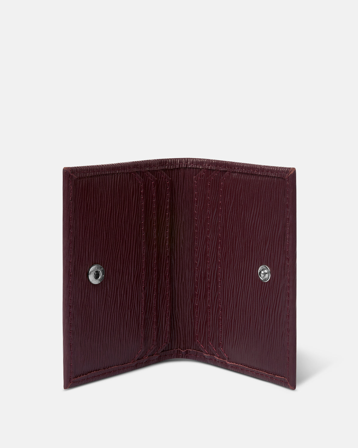 Tarjetero Luca - Burgundy Phantom